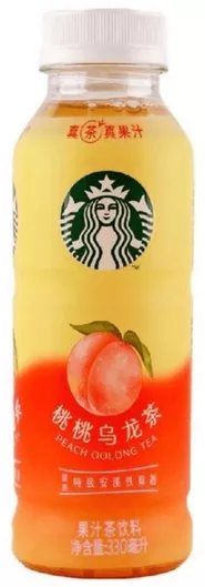 Starbucks Ρόφημα Peach Oolong Tea 330ml
