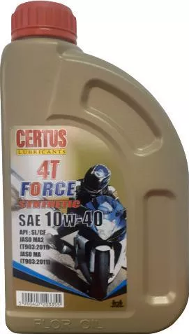 Certus 4T Force 10W-40 Συνθετικό Λάδι Μοτοσυκλέτας για Τετράχρονους ...