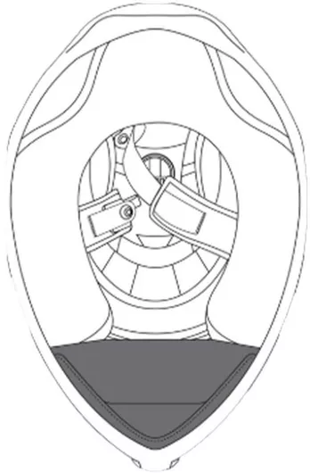 Υποσιαγωνο Neutral Wind Protector Κρανη K5 S Xs-s-ms 20kit00432 Agv