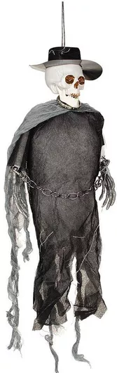 Αποκριάτικο Αξεσουάρ Μαύρο για Halloween 1τμχ 7885-ΣΚΕΛΕΤΟΣ