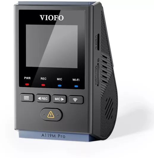 Viofo A119 M Pro Κάμερα DVR Αυτοκινήτου 4K WiFi/ GPS για Παρμπρίζ