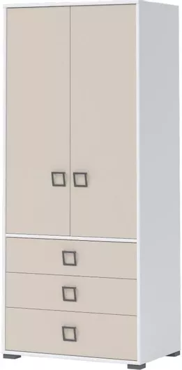 Παιδική Ντουλάπα Riddle Δίφυλλη 84x56x198cm - b420532f