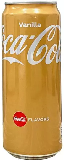Coca Cola Cola Vanilla με Ανθρακικό σε Κουτί 330ml