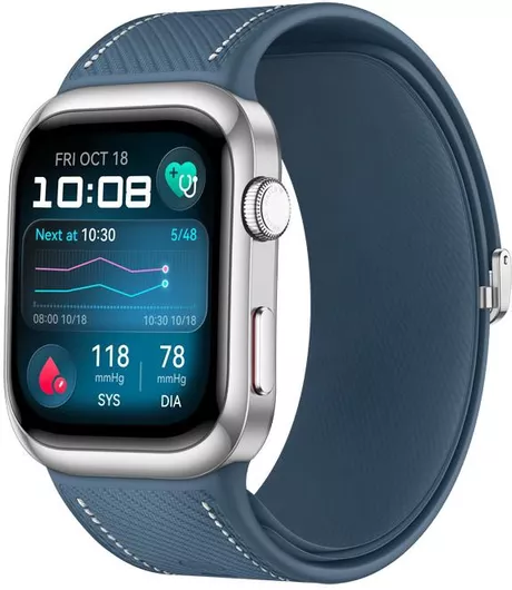 Huawei Watch D2 Aluminium 48mm με Παλμογράφο (Μπλε)