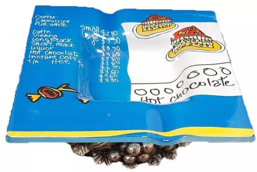 Σταχτοδοχείο Γυάλινο Τετράγωνο 11.5x11.5x4.5cm Galifas 7951154 Galifas