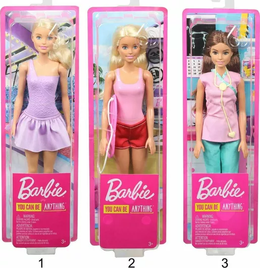 Barbie You Can Be Anything - Επαγγέλματα Κούκλα για 3+ Ετών (Διάφορα Σχέδια) 1τμχ