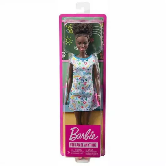 Barbie African Teacher Κούκλα για 3+ Ετών 30cm (Διάφορα Σχέδια) 1τμχ