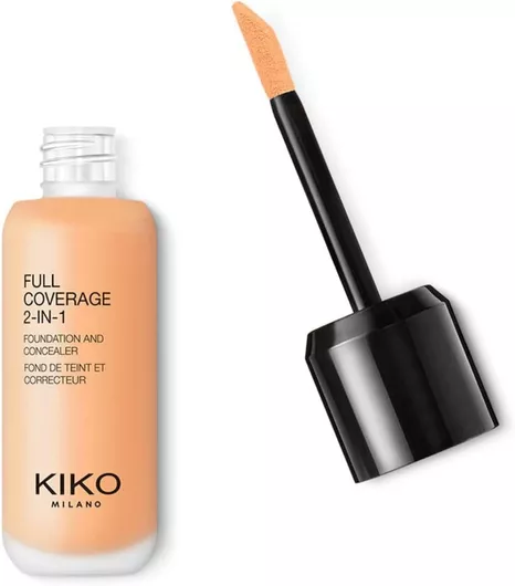 Kiko Milano Full Coverage 2in1 Foundation & Concealer Neutral Gold 95 25ml