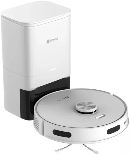 Ezviz RE5S Σκούπα Ρομπότ για Σκούπισμα & Σφουγγάρισμα με Χαρτογράφηση & Wi-Fi Λευκό