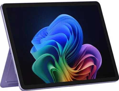 Microsoft Surface Pro Copilot+ Snapdragon X Plus / 12 Pixelsense Touch / 16GB / 512GB SSD / Webcam/Win11 Pro US Layout Violet