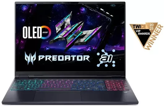 Acer Predator Helios Neo 16S AI PHN16S-71-91AW 16" OLED QHD+ Intel Core Ultra 9-275HX / 16GB / 1TB SSD / GeForce RTX 5060 / W11 Home US Keyboard