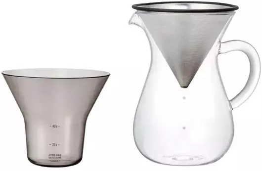 Kinto Κανάτα Dripper Μεταλλικό Φίλτρο Slow Coffee Style 600ml