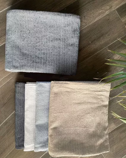 Pennie Nairi Ριχτάρι Τριθέσιου Καναπέ 240x280cm Ιβουάρ