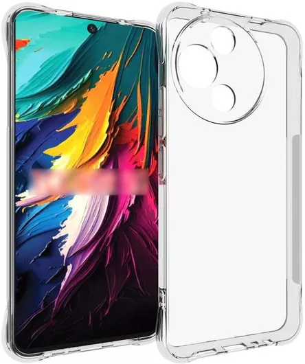 Θήκη για TCL 60R 5G Shockproof Non-slip Thickening TPU Phone Case(Transparent)