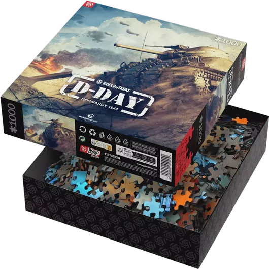 Good Loot - Gaming Puzzle: World of Tanks D-Day - 1000 - Fan Shop and Merchandise