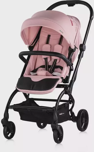 Chipolino Revolut Ρυθμιζόμενο Καρότσι Μωρού Kατάλληλο για Nεογέννητο 8.2kg Pink Marshmallow 