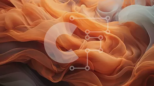 Intra Συλλεκτικό Ξύλινο Παζλ Plywood  4mm - Κοντινό πλάνο από πορτοκαλί ύφασμα με λεπτή υφή Σε Ξύλινο Κουτί - Διαστάσεις Puzzle: 10x10 cm – 25 κομμάτια