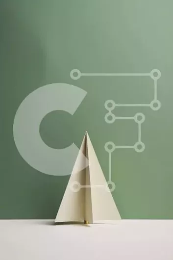 Intra Συλλεκτικό Ξύλινο Παζλ Plywood  4mm - Δέντρο Λευκής Βίβλου σε πράσινο φόντο Σε Ξύλινο Κουτί - Διαστάσεις Puzzle: 10x10 cm – 25 κομμάτια