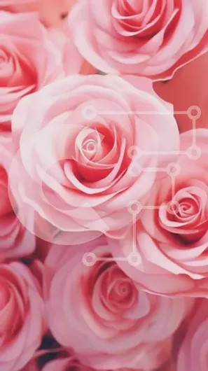 Intra Συλλεκτικό Ξύλινο Παζλ Plywood  4mm - Μπουκέτο με ροζ τριαντάφυλλα και μικτά λουλούδια Σε Ξύλινο Κουτί - Διαστάσεις: 10x10 cm – 25 κομμάτια