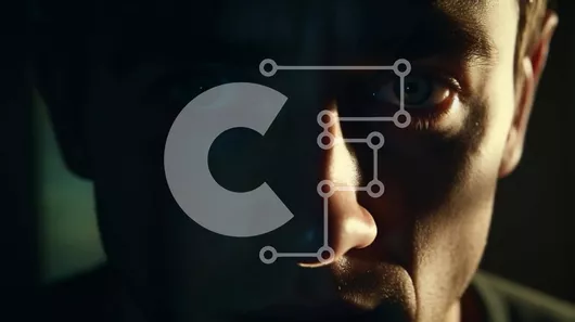 Intra Συλλεκτικό Ξύλινο Παζλ Plywood  4mm - Έντονο βλέμμα ενός άνδρα Σε Ξύλινο Κουτί - Διαστάσεις Puzzle: 10x10 cm – 25 κομμάτια