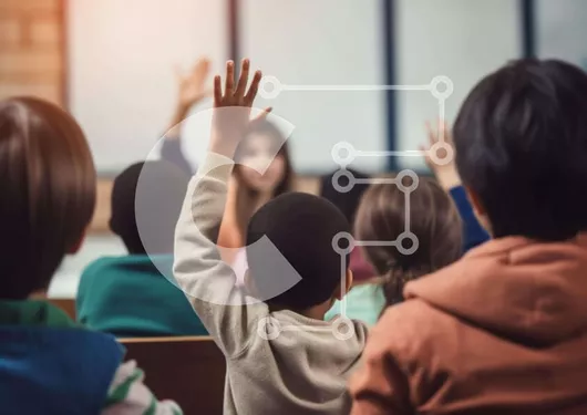 Intra Συλλεκτικό Ξύλινο Παζλ Plywood  4mm - Παιδιά στην τάξη με δασκάλους Σε Ξύλινο Κουτί - Διαστάσεις Puzzle: 10x10 cm – 25 κομμάτια