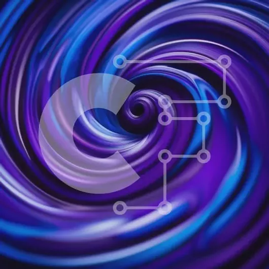 Intra Συλλεκτικό Ξύλινο Παζλ Plywood  4mm - Δυναμική και οπτικά εντυπωσιακή αφηρημένη δίνη χρωμάτων Σε Ξύλινο Κουτί - Διαστάσεις Puzzle: 10x10 cm – 25 κομμάτια