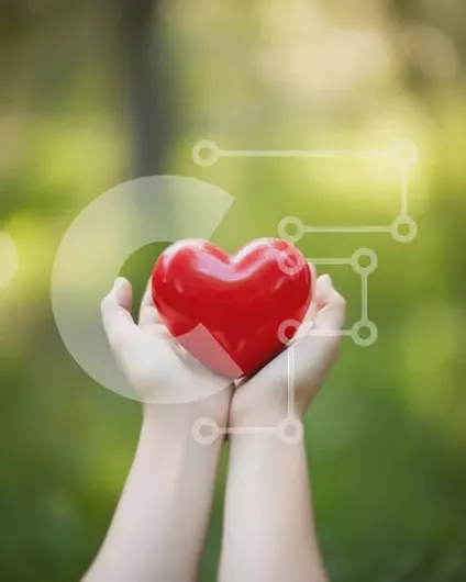 Intra Συλλεκτικό Ξύλινο Παζλ Plywood  4mm - Συγκινητική χειρονομία αγάπης και φροντίδας Σε Ξύλινο Κουτί - Διαστάσεις Puzzle: 10x10 cm – 25 κομμάτια