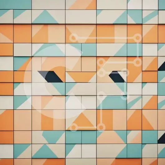 Intra Συλλεκτικό Ξύλινο Παζλ Plywood  4mm - Ηλικιωμένο και εγκαταλελειμμένο φόντο υφής τοίχου από τούβλα Σε Ξύλινο Κουτί - Διαστάσεις Puzzle: 10x10 cm – 25 κομμάτια