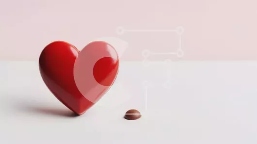 Intra Συλλεκτικό Ξύλινο Παζλ Plywood  4mm - Αντικείμενο σε σχήμα καρδιάς για την ημέρα του Αγίου Βαλεντίνου Σε Ξύλινο Κουτί - Διαστάσεις Puzzle: 10x10 cm – 25 κομμάτια