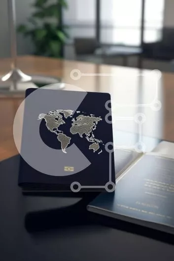 Intra Συλλεκτικό Ξύλινο Παζλ Plywood  4mm - Ανοίξτε το βιβλίο με τον παγκόσμιο χάρτη και τη λάμπα Σε Ξύλινο Κουτί - Διαστάσεις Puzzle: 10x10 cm – 25 κομμάτια