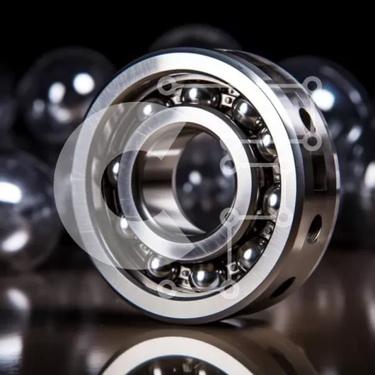 Intra Συλλεκτικό Ξύλινο Παζλ Plywood  4mm - Ρουλεμάν από ανοξείδωτο χάλυβα που περιβάλλεται από γυάλινες μπάλες Σε Ξύλινο Κουτί - Διαστάσεις: 10x10 cm – 25 κομμάτια