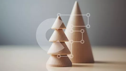 Intra Συλλεκτικό Ξύλινο Παζλ Plywood  4mm - Ξύλινες πυραμίδες στοιβαγμένες η μία πάνω στην άλλη Σε Ξύλινο Κουτί - Διαστάσεις Puzzle: 10x10 cm – 25 κομμάτια