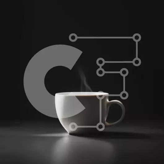 Intra Συλλεκτικό Ξύλινο Παζλ Plywood  4mm - Όμορφη εικόνα ενός λευκού φλιτζάνι καφέ με ατμό Σε Ξύλινο Κουτί - Διαστάσεις: 10x10 cm – 25 κομμάτια