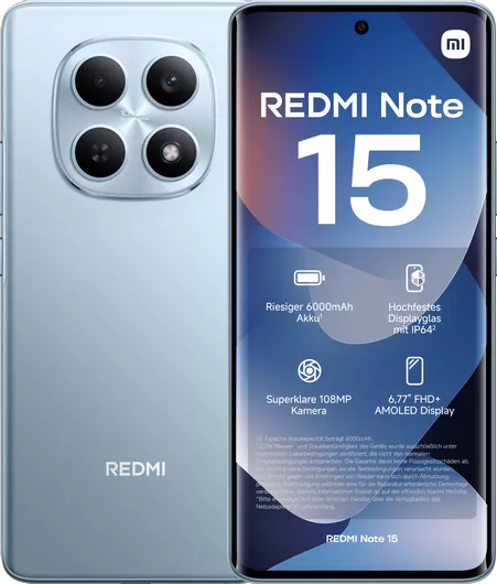 Xiaomi Redmi Note 15 4G NFC 6GB 128GB Glacier Blue