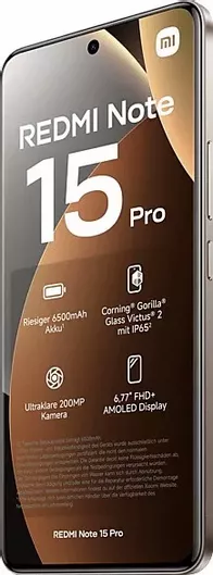 Xiaomi Redmi Note 15 Pro 4G 8GB 256GB Titanium