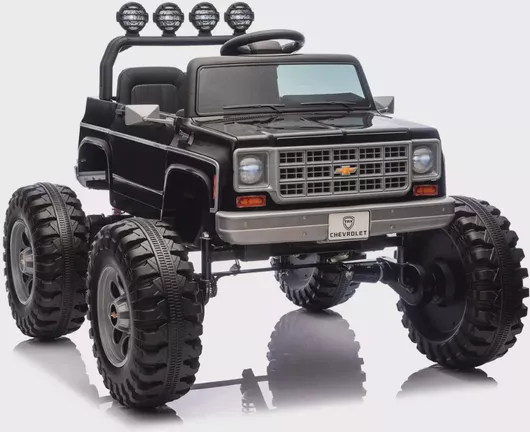 Kelepoyri Παιδικό Ηλεκτροκίνητο Αυτοκίνητο Licensed Chevrolet Cheyenne Pickup 24V Μαύρο