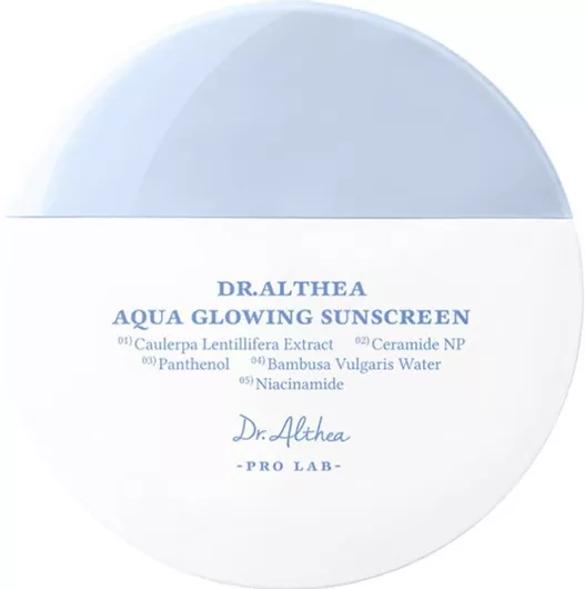 Dr. Althea Aqua Glowing SPF50+ Αντηλιακό Προσώπου 45ml