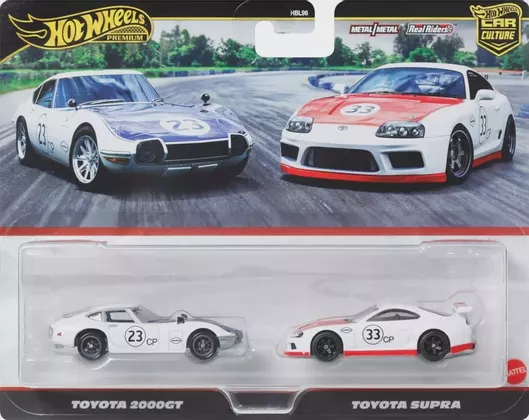 Mattel Hot Wheels Car Culture: Toyota 2000GT Supra Αυτοκινητάκι για 3+ Ετών
