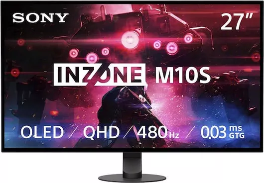 Sony Inzone M10S OLED HDR Gaming Monitor 26.5" QHD 2560x1440 480Hz με Χρόνο Απόκρισης 0.03ms GTG