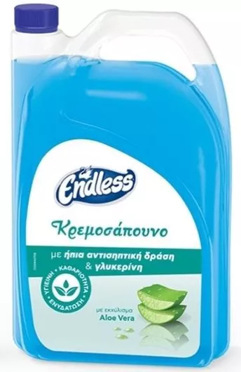 Endless Επαγγελματικό Καθαριστικό Χεριών με Αντισηπτική Δράση 4lt