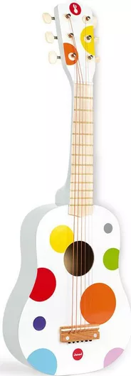Janod Ξύλινη Κιθάρα Confetti για 5+ Ετών