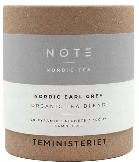 Teministeriet Note Nordic Earl Grey Organic Tea 20 Bags