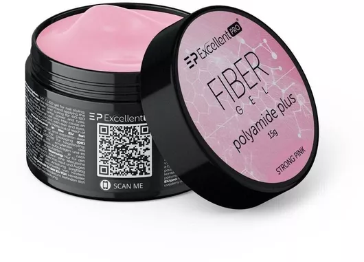 Excellent Pro Builder Gel Νυχιών Strong Pink 15gr