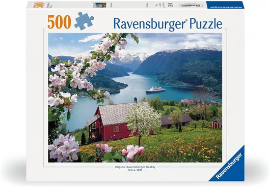 Scandinavian Landscape Puzzle 2D 500Κομμάτια