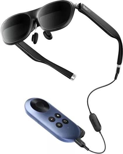 Rokid AR Joy 2 Glasses Max 2 + Station AR Glasses για Υπολογιστή με Χειριστήριο