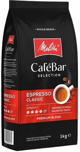 Καφές Espresso Melitta Cafebar Espresso Classic 1kg Σπυρί