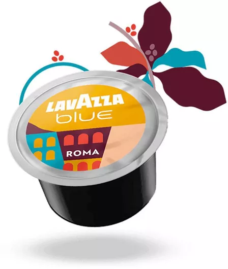 Lavazza Κάψουλες Espresso Roma Συμβατές με Μηχανή LavAzza Blue 100caps