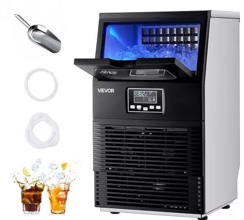 Vevor Παγομηχανή με Ημερήσια Παραγωγή 36.29kg & Χωρητικότητα 5.44kg