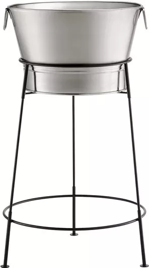 Tablecraft Σαμπανιέρα Inox Μαύρο 41.4lt  51x51x95.5cm