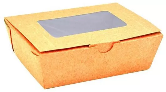Kraft Σετ 34 Χάρτινα Κουτιά Τροφίμων Kraft 20.4x14.2x6cm